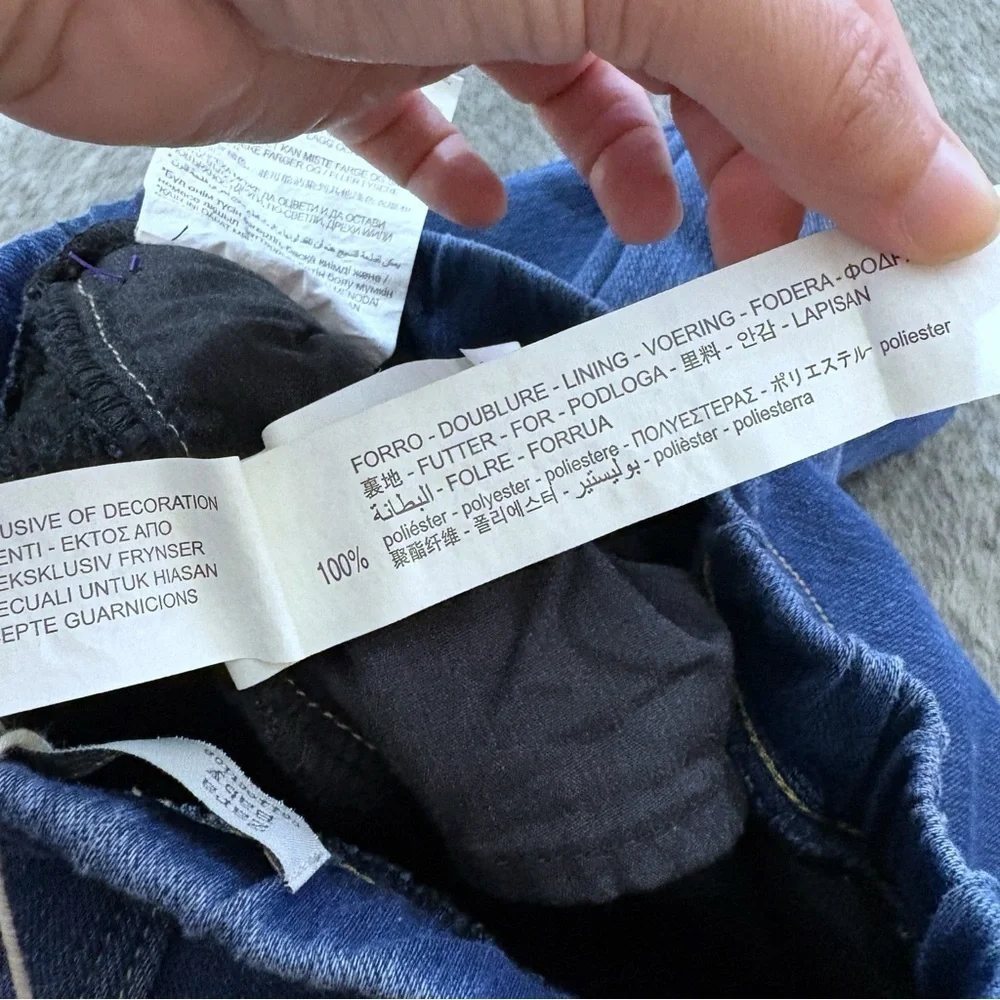 NWT Zara Kids Denim Jeggings